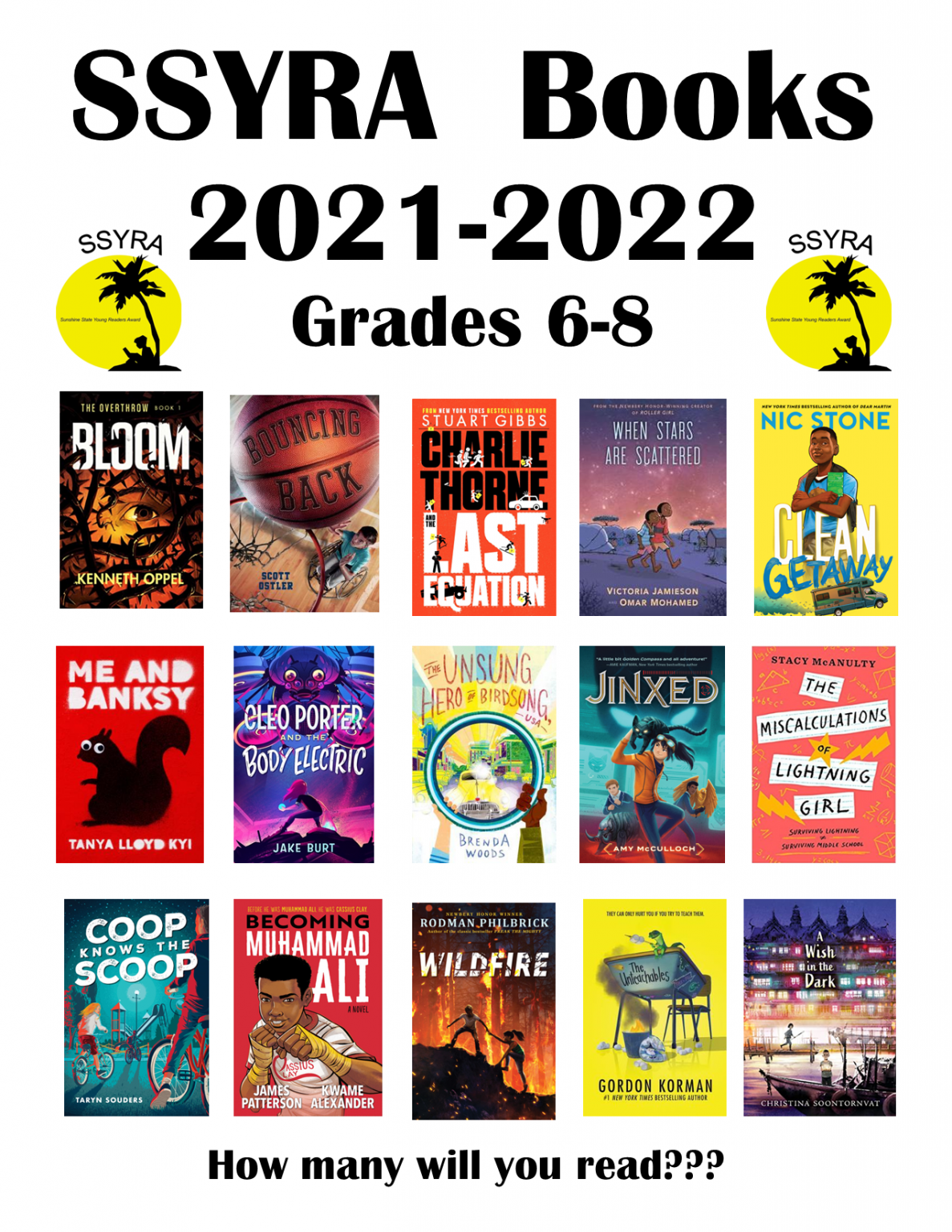 Middle School Book List 2022